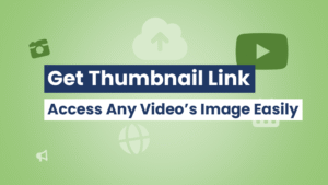 Find youtube video thumbnail URL easily