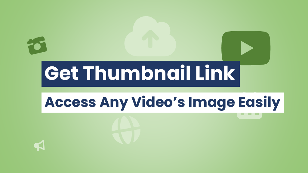 Find youtube video thumbnail URL easily