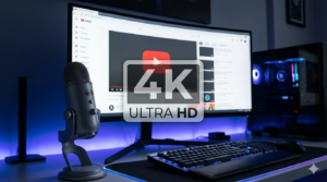 Ultra-HD YouTube thumbnail preview labeled 4K